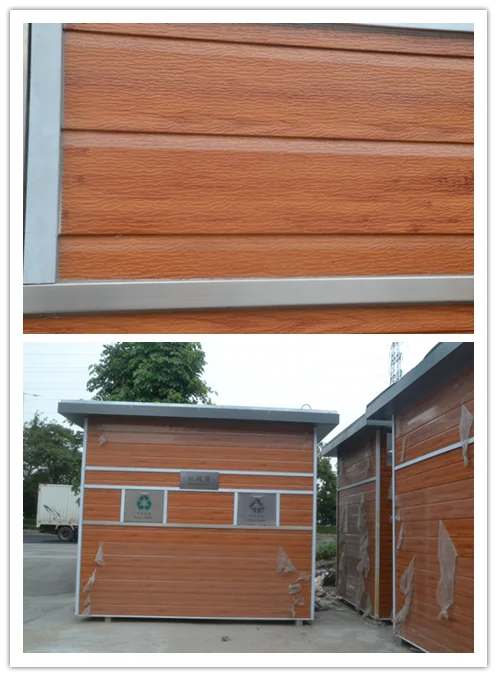 Custom foshan low cost heat resistant modern container light steel luxury small prefab house villa for warehouse