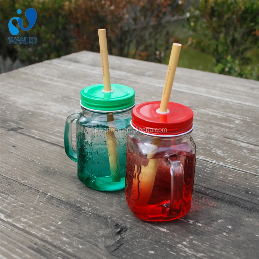 WanuoCraft Eco Friendly 100% Recycled Biodegradable Natural Custom Logo Bamboo Drinking Straws