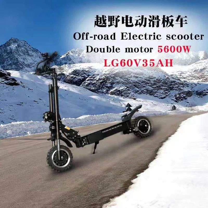 
11inches Off-road tires Electric scooter 3200W 5600W 60v off road electric scooter 