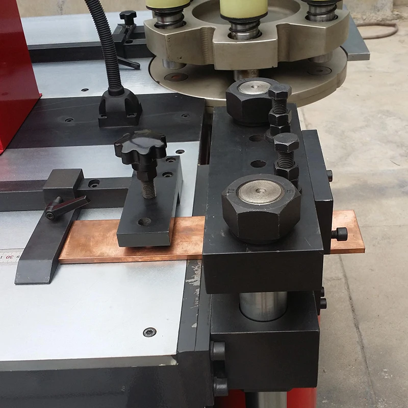 
PLC Control bus bar bender cutting bending aluminum busbar cutting machine 