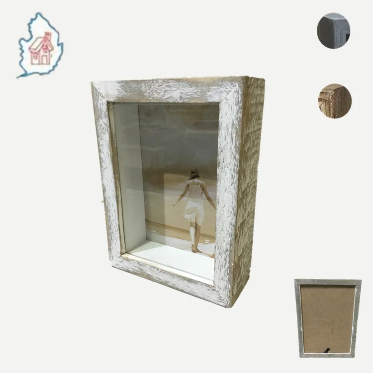 rustic white shadow box  wholesale