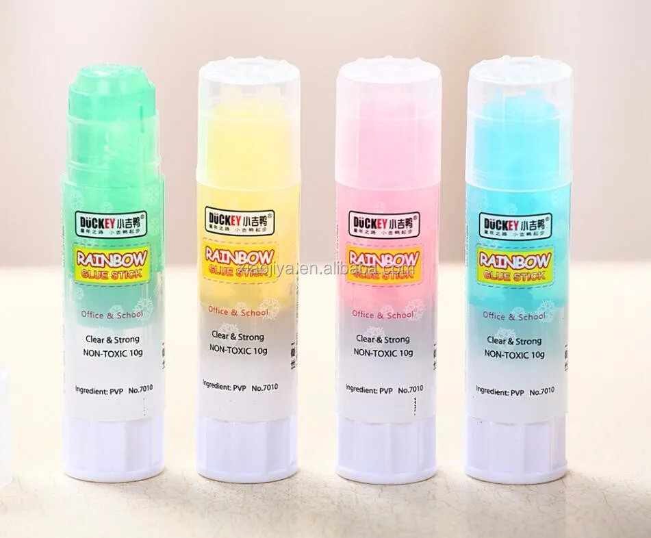 Duckey Промо-многоцелевой школы канцелярские нетоксичные корейский PVP клей-карандаш