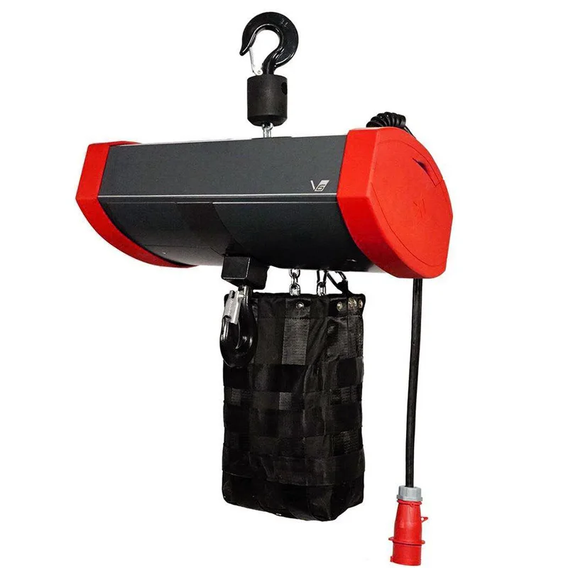 Mode V6-R double brake electric chain hoist 1000 kg for lighting audio and truss