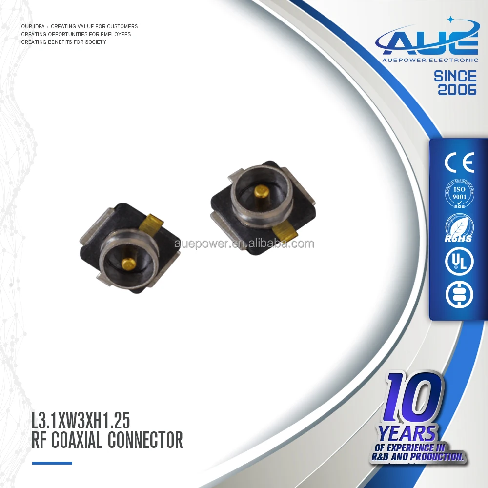 1-й micro rf коаксиальный разъем электрический разъем