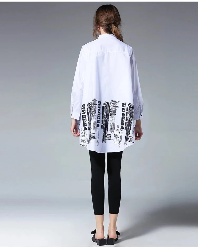 custom plus size casual women shirt dress