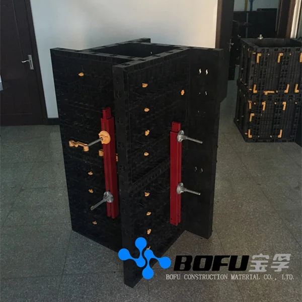 BOFU plastic concrete formwork for column