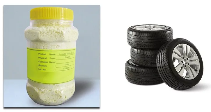 Good Quality Elemental Sulphur Powder Rubber Sulphur Insoluble Sulphur Cas no 9035998
