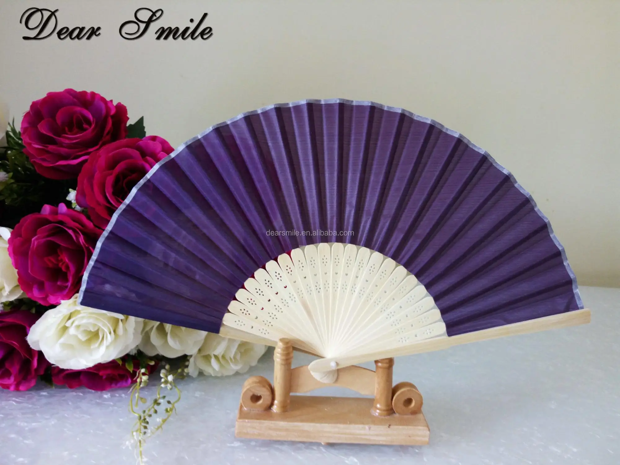Traditional Chinese Hand Fan Decorative Hand Fan for Wedding Favor Party Event
