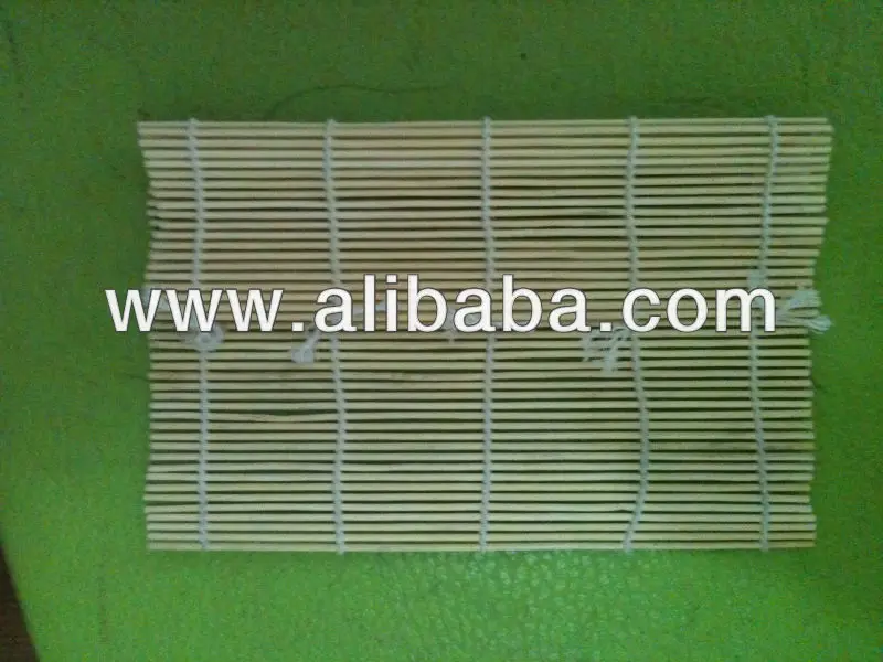 Eco-friendly White bamboo sushi mat sushi tools for sale