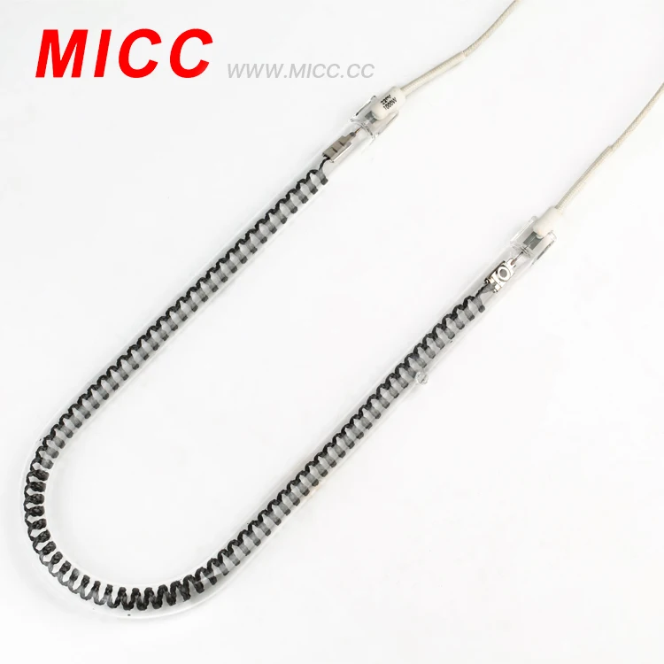 Лучей углеродного волокна кварцевые трубы Отопление кварца нагревательный элемент