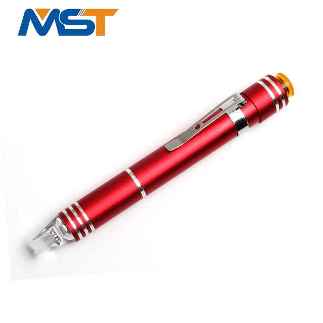 Factory manufacture wholesale multi function led torch tool pen for advertising gifts