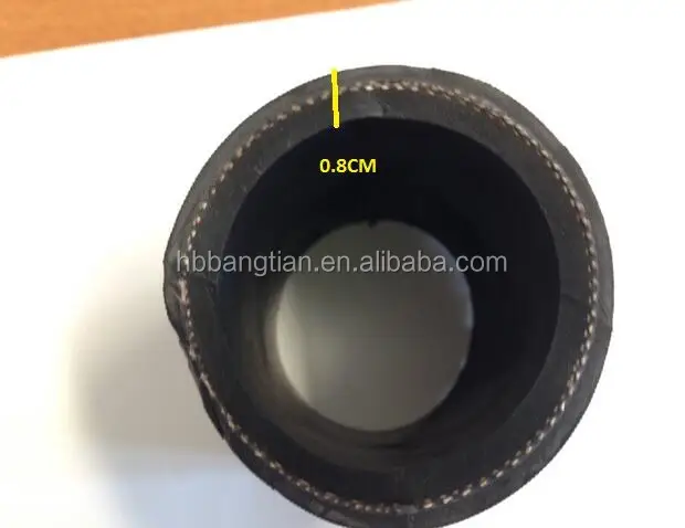 Farm irrigation rubber hose Industrial air water hose fiber cord reinforced rubber hose for water air