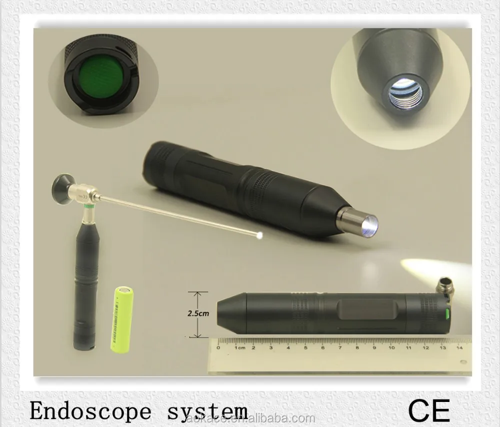 Portable medical endoscope build-in condenser system 5w LED light source lamp