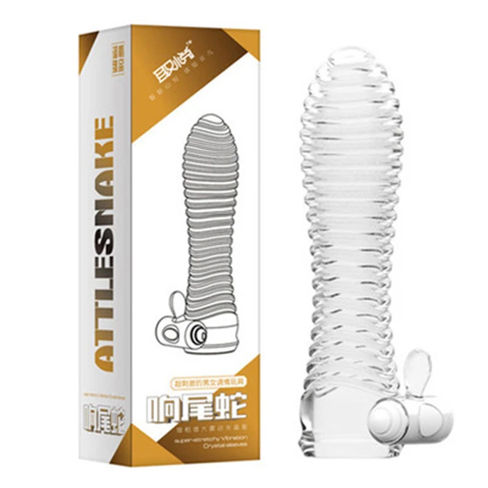 G Point Stimulation Delay Ejaculation Particle Penis Sleeve Condom Sex toys For male Men Reusable Condoms  Penis Extender Dildo