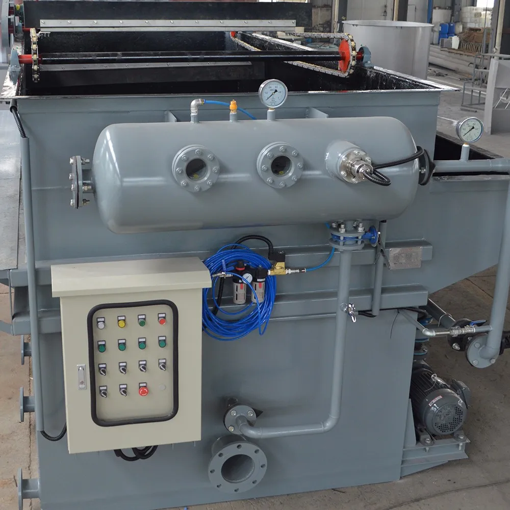 Установки очистки сточных вод, Ландшафтная система очистки воды, седиментация, резервуар флотации растворенного воздуха