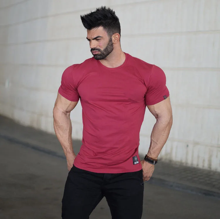 Gyms Clothing Fitness T Shirt Men