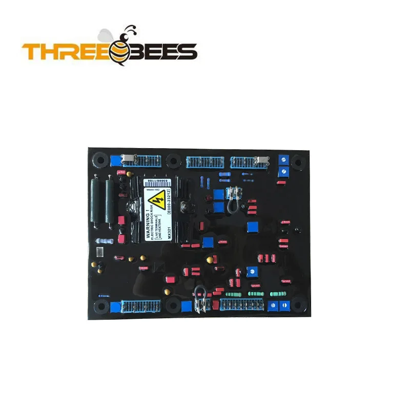MX321-A 3 фазы регулятор напряжения AVR с Red емкость для Denyo генератор