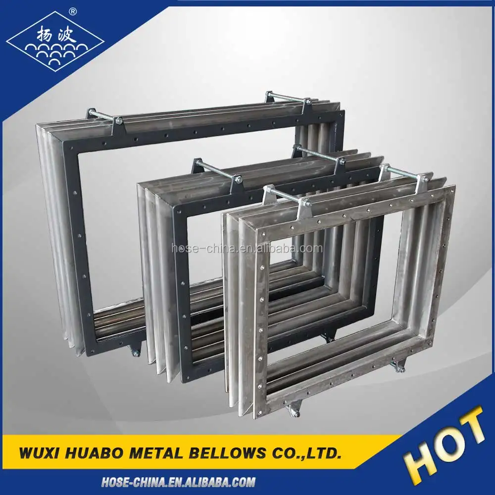 CS/SS yang bo metal bellow pipe stainless steel flange joint with tie rods