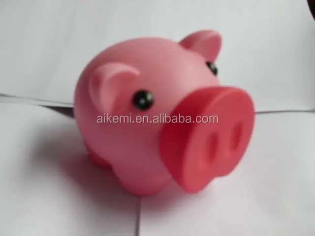 high quality promotional souvenir gifts colorful piggy banks,kids cheap plastic piggy banks,kids plastic wholesale piggy banks