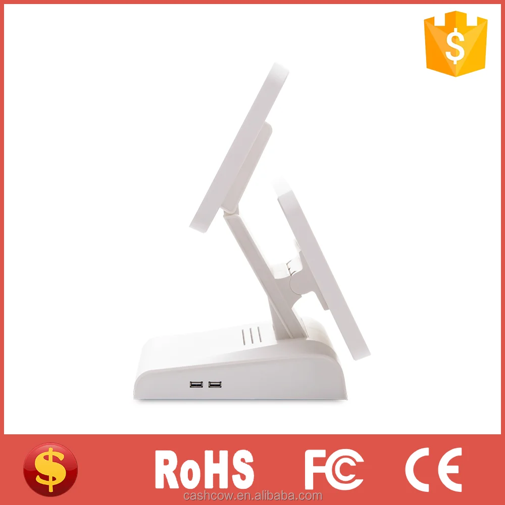 Touch screen tablet all in one pos stand with pos system