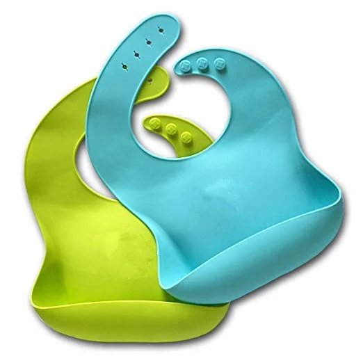 High Quality Cute Pattern Soft Comfortable Baby Silicone Bib