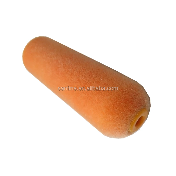 
Flocked Edger Paint Roller High Density Flocking Foam Roller Cover for Painting Home Office Room 