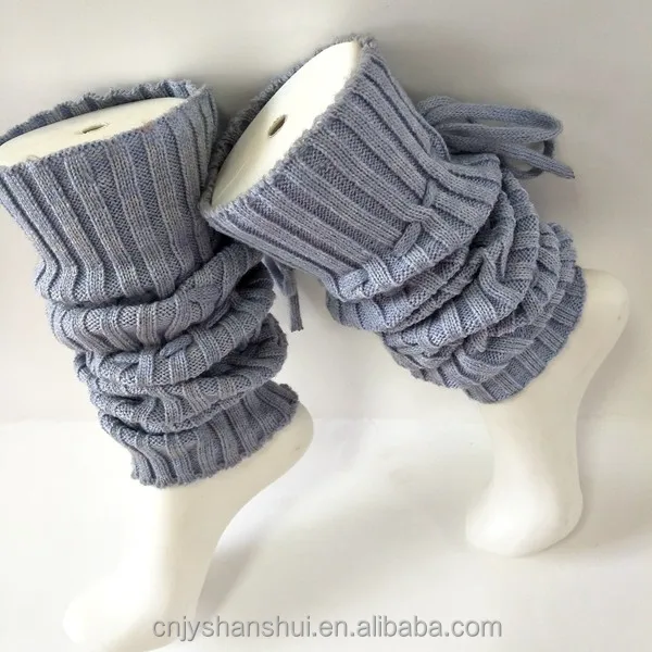 
Wholesale acrylic crochet ladies leg warmers knitting leg warmers for women 