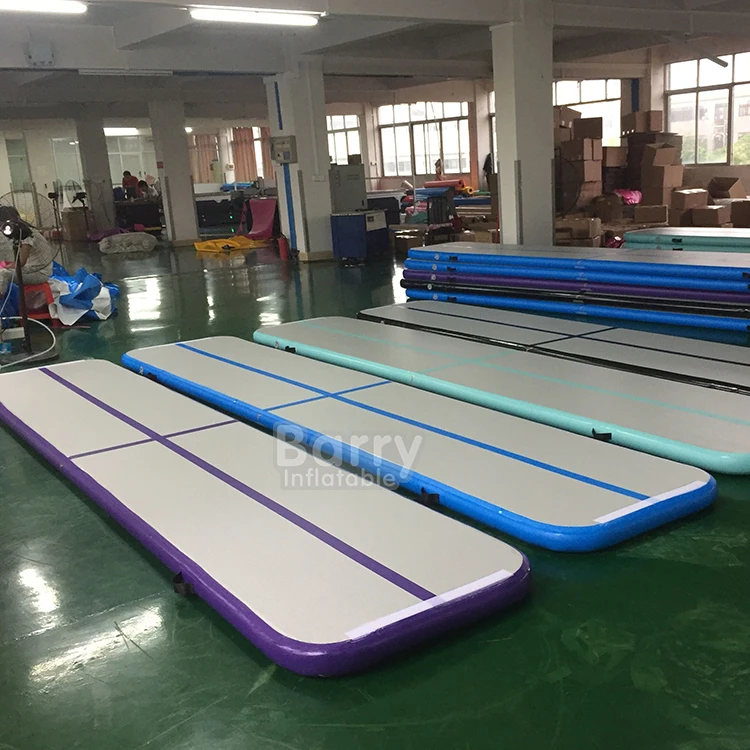 Воздушная дорожка китайского производства, надувной напольный матрас 6 м, коврик для прыжков в тренажерном зале, гимнастический надувной воздушный трек для тренажерного зала