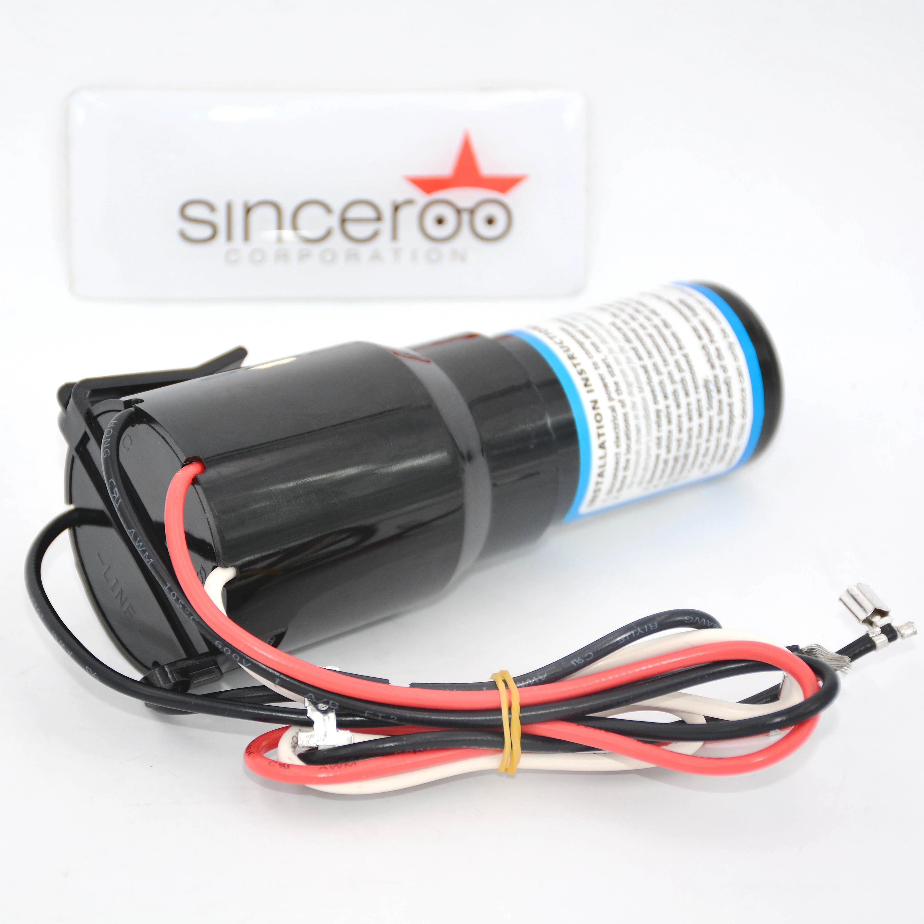 RCO810 3 in 1 Hard Start Kit Compatible with Relay Capacitor Overload 1/12-1/5 HP 110-125VAC