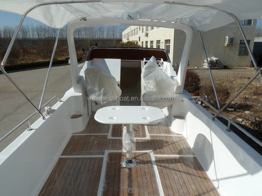 WATERWISH  QD 25 CABIN FRP Cheap Fishing Motor Boat