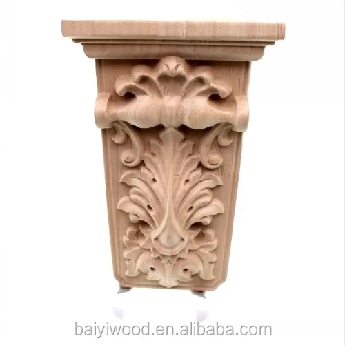 Детали Мебели для домашнего декора, старинные резные деревянные корбели