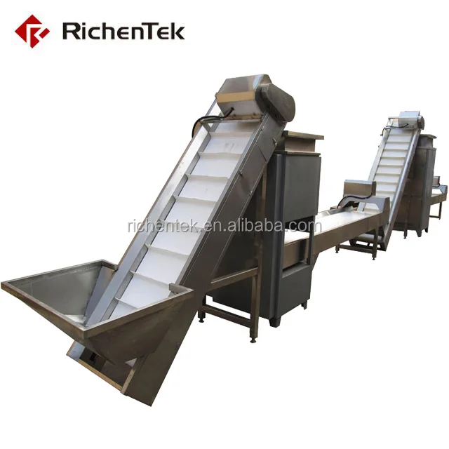 Richentek Garlic Processing Line Includes Garlic Separating Peeling Machine