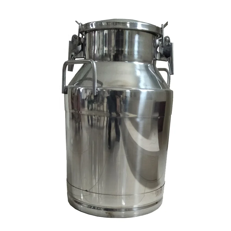 50 liter milk barrel SUS 304 milk transport bucket for dairy farm