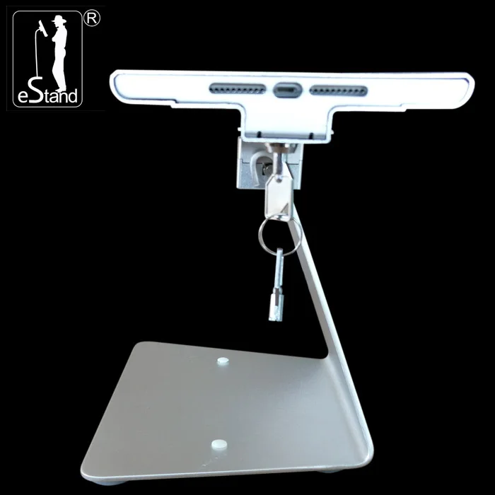 eStand BR27003M exhibition countertop security display for ipad mini case metal tablet holder