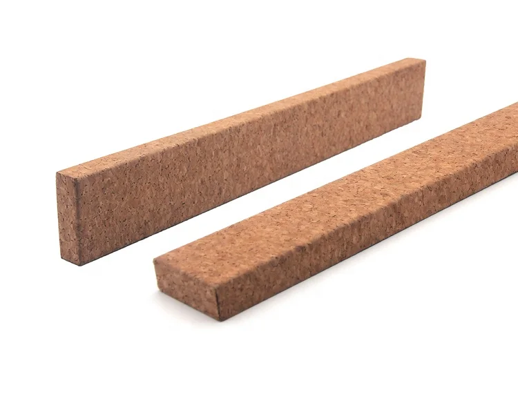 14 Inch High quality Cork Wood Cover Stainless Steel Magnetic Knife Block magnetic wooden knife holder for Kitchen