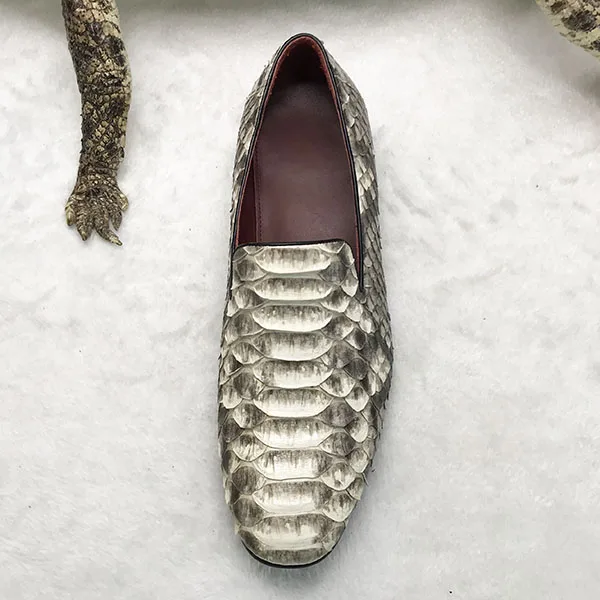 
MOQ 1 PCS 2019 high quality luxury handmade 100% crocodile leather men shoes 