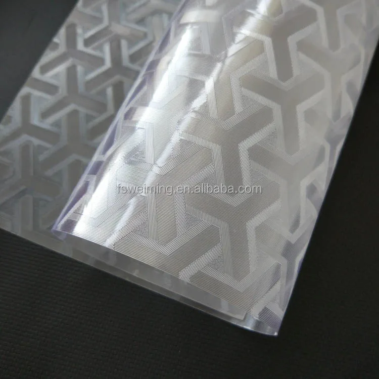 Embossed PVC Glass Window Decorative Film