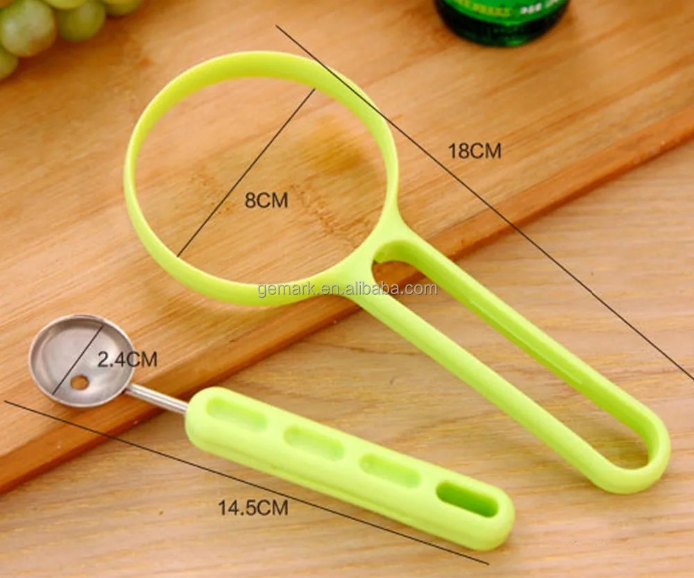 New Fruit vegetable tools Melon Baller And Fruit Scoops 2 In 1 Multi functional Melon Baller Scoop Fruit Slicer