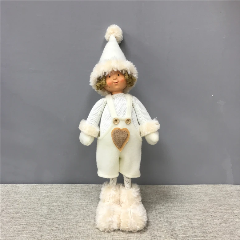 Лидер продаж, украшение для стола, вязаная шерстяная пряжа, рождественские подарки для девочек, плюшевая кукла с подтяжками, юбка для домашнего декора