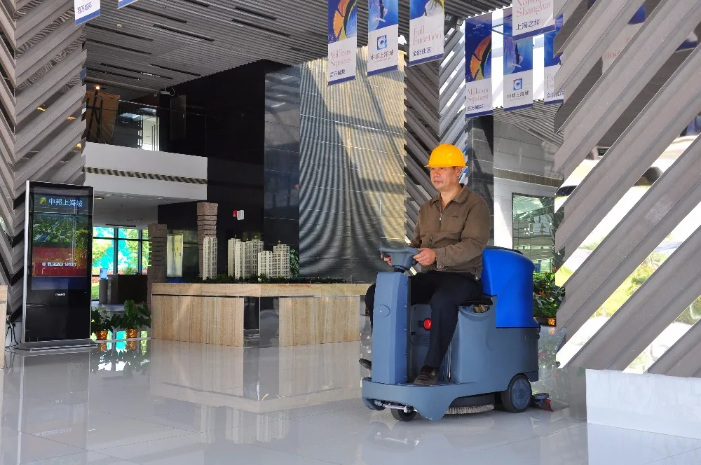 Высокое качество езды на небольшого размера поломоечная машина для уборки полов машине моющей пол