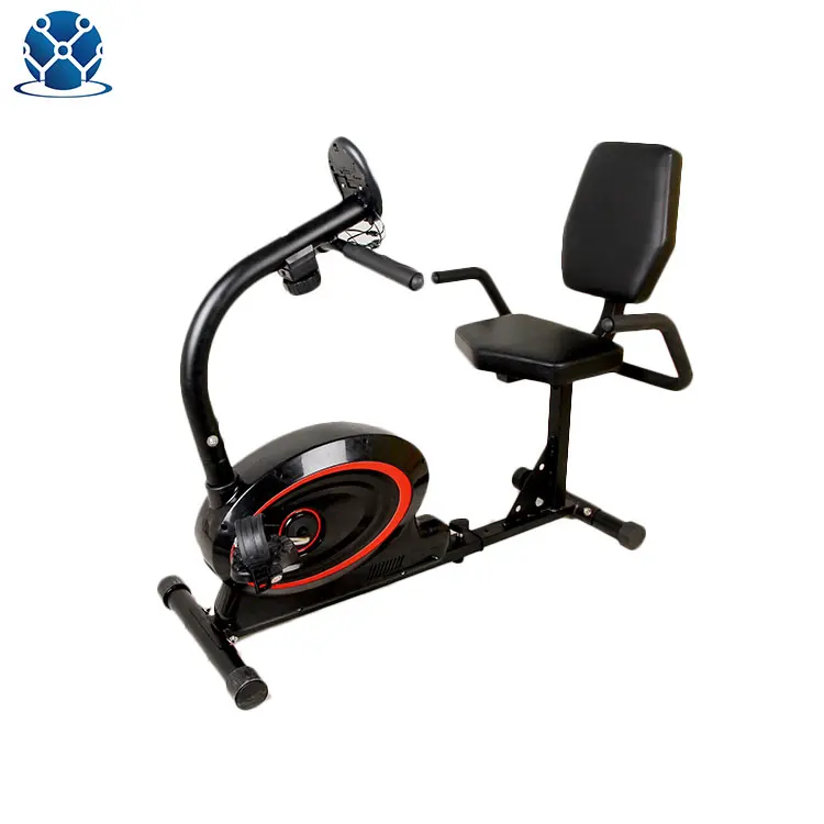 New Model bicycle Recumbent Fitness Equipment Commercial Gym Bike Stationary Exercise Bicycle With Backrest