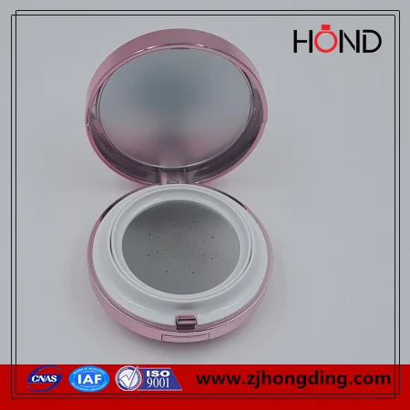 good quality make skin whitening high end pressed cosmetic packaging/bb cream cushion case