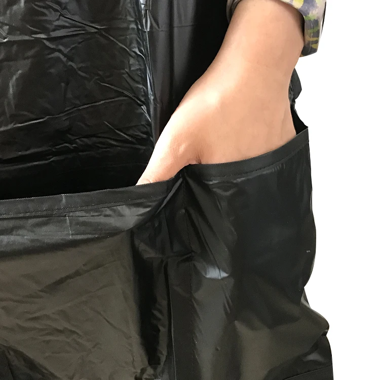 
Factory direct sale soft vinyl waterproof hairdressser cape cutting barber aprons Custom stain resistant Stylist apron 