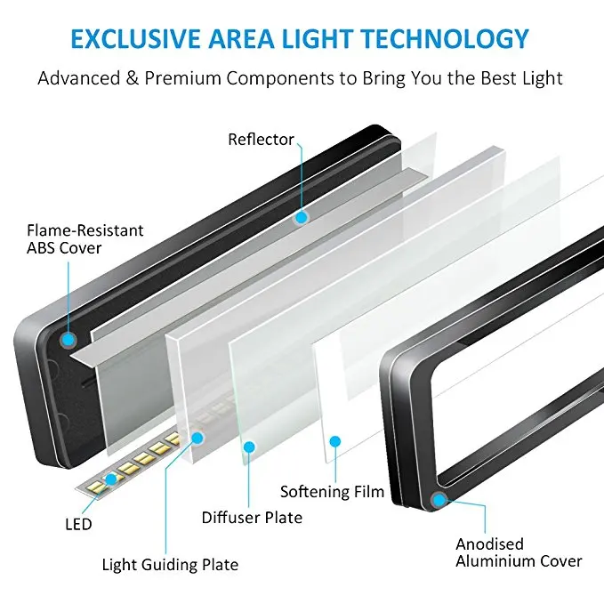 Aluminum Material adjustable swing arm desk lamp architect clamp eyelash extensions lamp for beauty care and salon led lamp