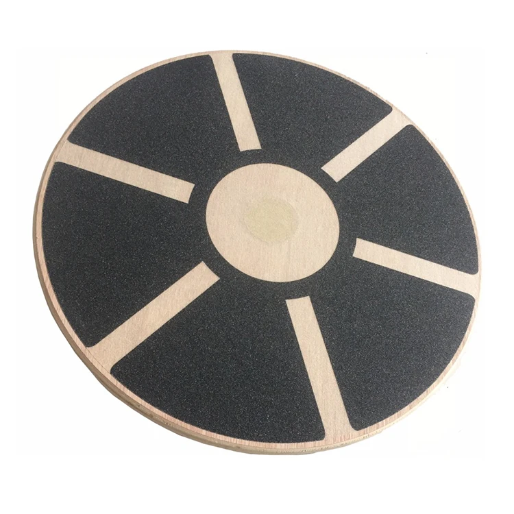 High Quality Body Building Adjustable Plastic Wobble Balance Board Wood/Balance Board