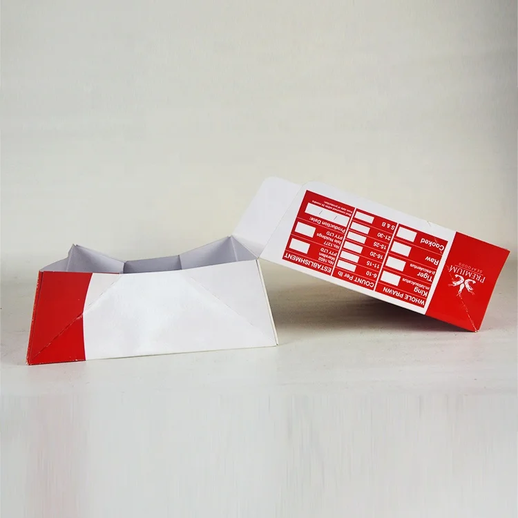 Scampi paper Cold chain transportation box Customized Custom Logo