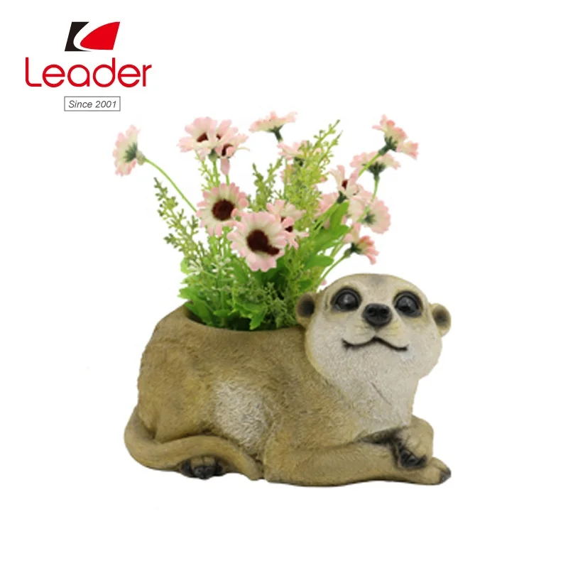 Hand-painted Animal Succulent Planter Flowerpot duck Flower Pot Custom Flower Pot
