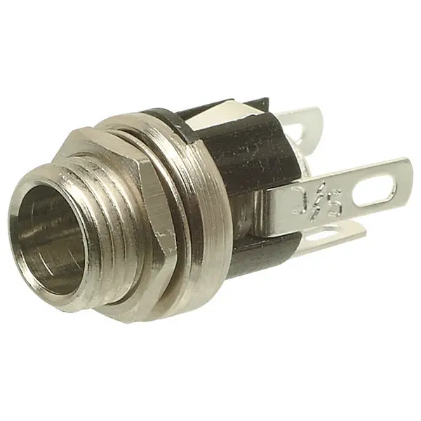 metal dc input jack/dc power socket/panel mount dc chassis jack