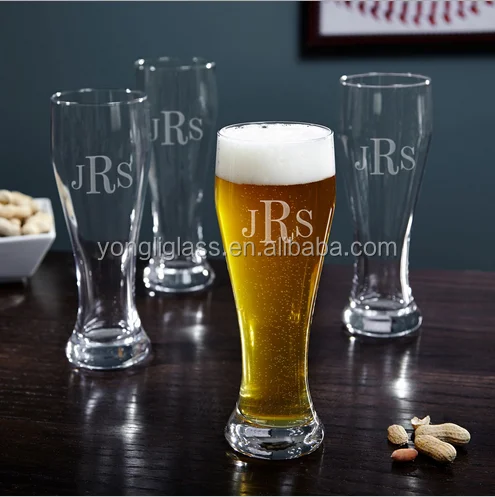 Hot selling novelty beer glass , tulip beer glasses,beer glass with logo