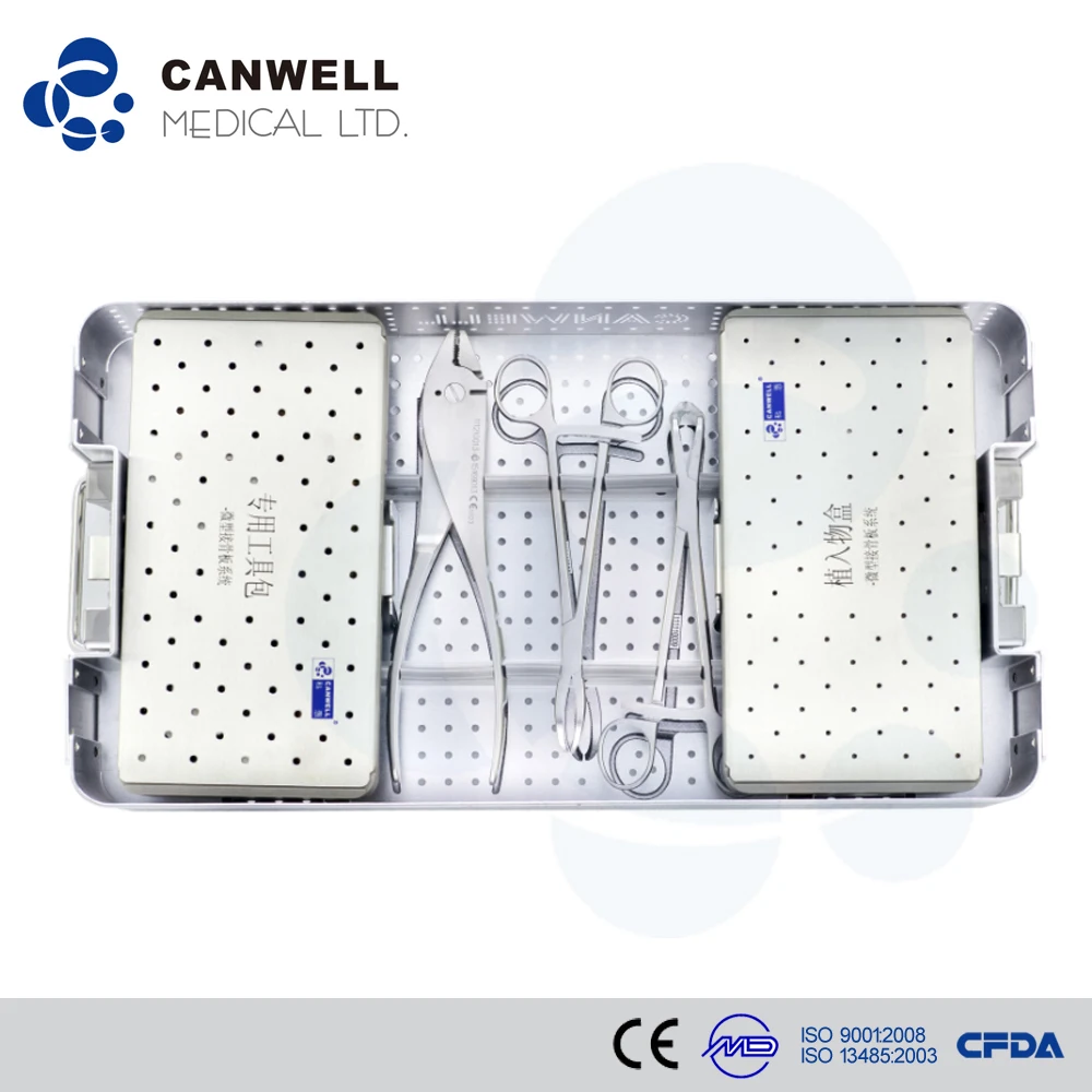 Травматические хирургические инструменты для остеосинтеза ортопедические мини-фрагменты Блокирующей пластины CanMFP